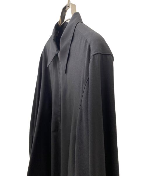 H BEAUTY&YOUTH UNITED ARROWS（エイチ ビューティアンドユース ユナイテッドアローズ）H BEAUTY&YOUTH UNITED ARROWS (エイチ ビューティアンドユース ユナイテッドアローズ) ハーフジップシャツ ブラック サイズ:Mの古着・服飾アイテム