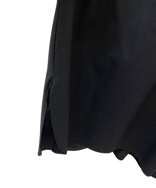 H BEAUTY&YOUTH UNITED ARROWS（エイチ ビューティアンドユース ユナイテッドアローズ）H BEAUTY&YOUTH UNITED ARROWS (エイチ ビューティアンドユース ユナイテッドアローズ) ハーフジップシャツ ブラック サイズ:Mの古着・服飾アイテム