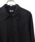 中古・古着 H BEAUTY&YOUTH UNITED ARROWS (エイチ ビューティアンドユース ユナイテッドアローズ) ハーフジップシャツ ブラック サイズ:M：5000円