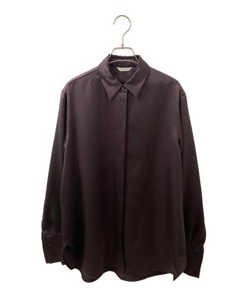 (im)perf.（インパーフ）(im)perf. (インパーフ) Vintagesatinshirt ブラウン サイズ:Freeの古着・服飾アイテム