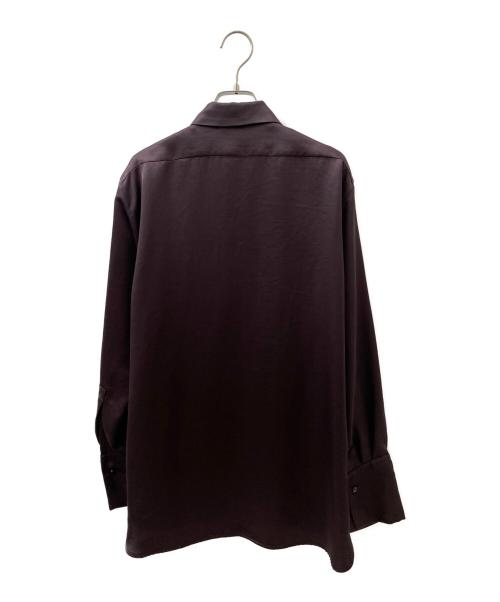 (im)perf.（インパーフ）(im)perf. (インパーフ) Vintagesatinshirt ブラウン サイズ:Freeの古着・服飾アイテム