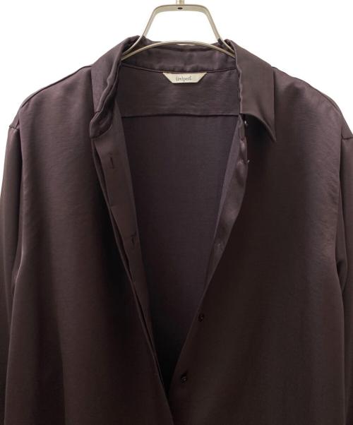 (im)perf.（インパーフ）(im)perf. (インパーフ) Vintagesatinshirt ブラウン サイズ:Freeの古着・服飾アイテム