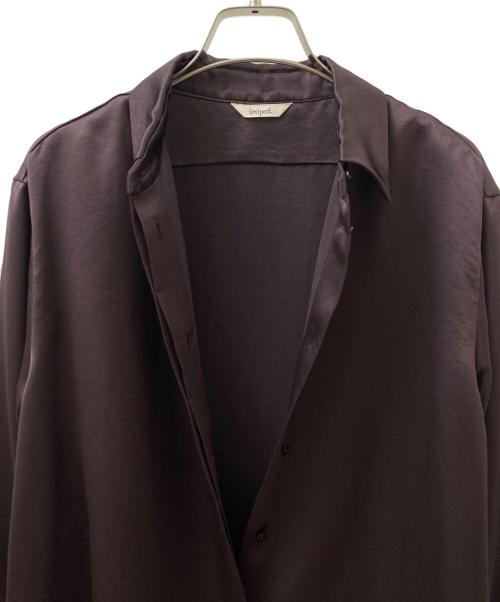 (im)perf.（インパーフ）(im)perf. (インパーフ) Vintagesatinshirt ブラウン サイズ:Freeの古着・服飾アイテム
