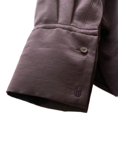 (im)perf.（インパーフ）(im)perf. (インパーフ) Vintagesatinshirt ブラウン サイズ:Freeの古着・服飾アイテム