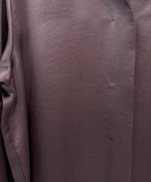 (im)perf.（インパーフ）(im)perf. (インパーフ) Vintagesatinshirt ブラウン サイズ:Freeの古着・服飾アイテム