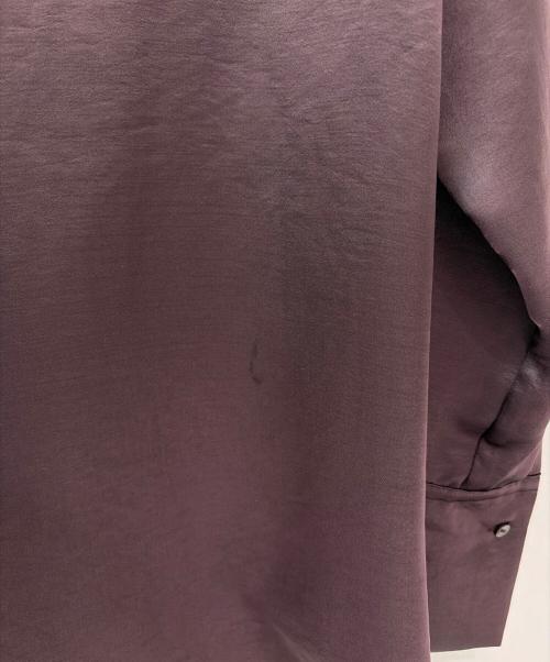 (im)perf.（インパーフ）(im)perf. (インパーフ) Vintagesatinshirt ブラウン サイズ:Freeの古着・服飾アイテム