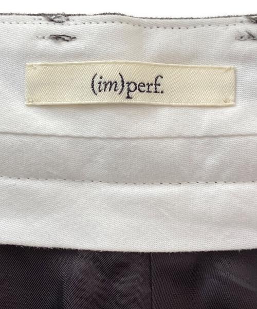 (im)perf.（インパーフ）(im)perf. (インパーフ) OX Carve Pants ブラウン サイズ:36の古着・服飾アイテム