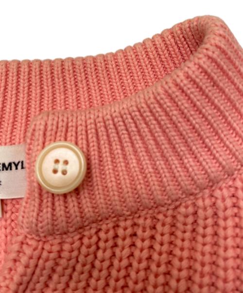 DEMY BY DEMYLEE（デミー バイ デミリー）DEMY BY DEMYLEE (デミー バイ デミリー) ニットカーディガン ピンク サイズ:Sの古着・服飾アイテム