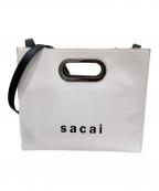 sacaiサカイ）の古着「New Shopper Bag Small」｜ホワイト