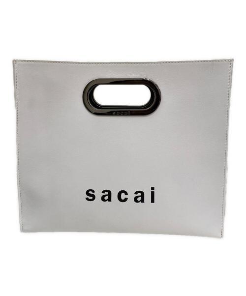 sacai（サカイ）sacai (サカイ) New Shopper Bag Small ホワイトの古着・服飾アイテム