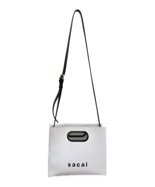 sacai（サカイ）sacai (サカイ) New Shopper Bag Small ホワイトの古着・服飾アイテム