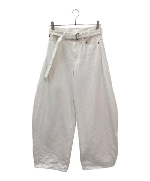 sacai（サカイ）sacai (サカイ) Denim Pants オフホワイト サイズ:1の古着・服飾アイテム