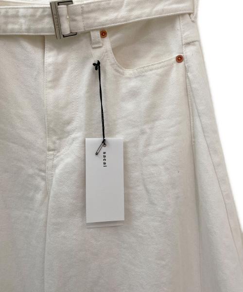 sacai（サカイ）sacai (サカイ) Denim Pants オフホワイト サイズ:1の古着・服飾アイテム
