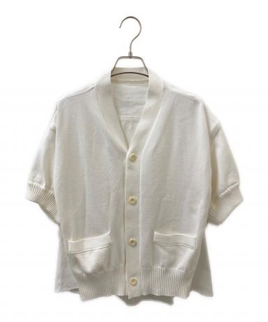 中古・古着通販】sacai (サカイ) Denim x Knit Cardigan ホワイト