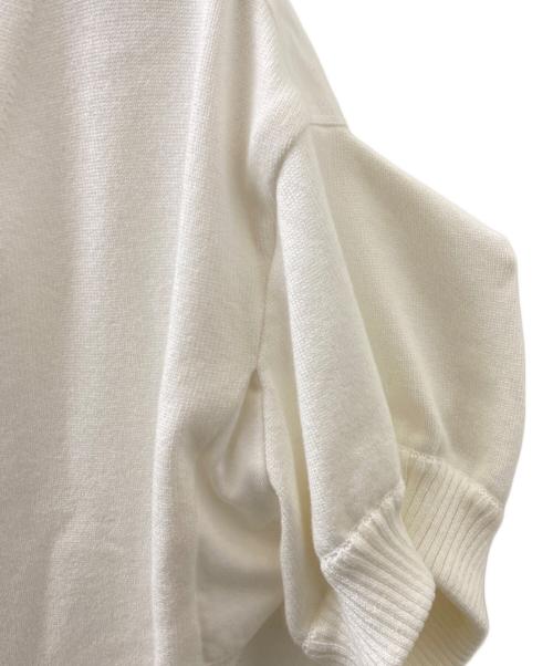 sacai（サカイ）sacai (サカイ) Denim x Knit Cardigan ホワイト サイズ:1の古着・服飾アイテム