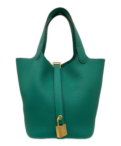 HERMES（エルメス）HERMES (エルメス) ピコタンロックPM グリーン サイズ:PMの古着・服飾アイテム