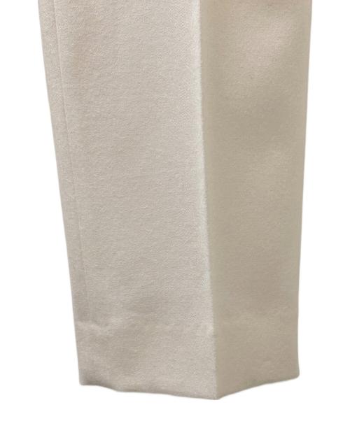 CALMER（カルメール）CALMER (カルメール) Flannel ペンシルパンツ ホワイト サイズ:1の古着・服飾アイテム