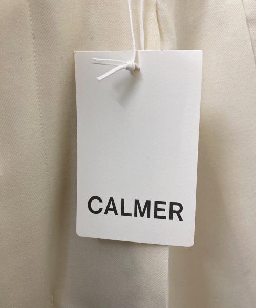 CALMER（カルメール）CALMER (カルメール) Flannel ペンシルパンツ ホワイト サイズ:1の古着・服飾アイテム