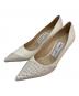 JIMMY CHOO（ジミーチュウ）の古着「ハイヒールパンプス」｜アイボリー