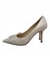 JIMMY CHOO (ジミーチュウ) ハイヒールパンプス アイボリー サイズ:34：12000円