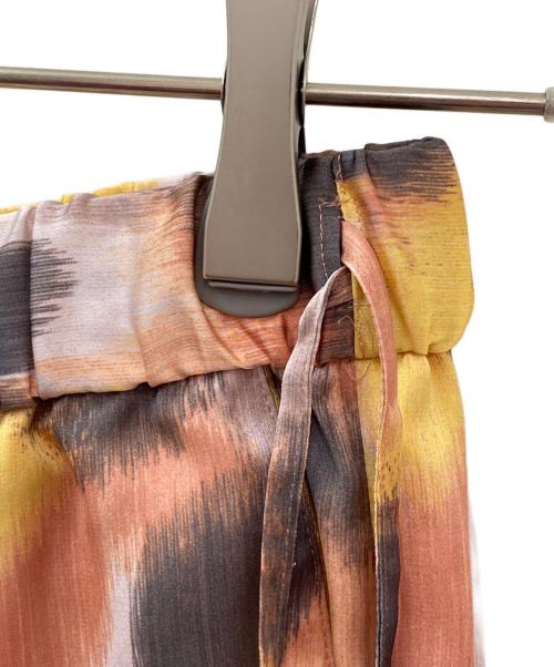 AEWEN MATOPH（イウエン マトフ）AEWEN MATOPH (イウエン マトフ) プリントイージーパンツ イエロー系 サイズ:36の古着・服飾アイテム