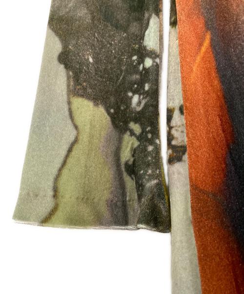 Ameri（アメリ）Ameri (アメリ) 2WAY RUST INK ART VELOUR DRESS マルチカラー サイズ:Sの古着・服飾アイテム