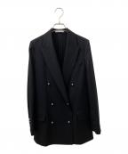 MADISON BLUEマディソンブルー）の古着「UNLINED BLEECKER W6B BLAZER PEARL」｜ブラック