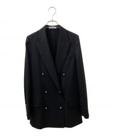 MADISON BLUE（マディソンブルー）の古着「UNLINED BLEECKER W6B BLAZER PEARL」｜ブラック