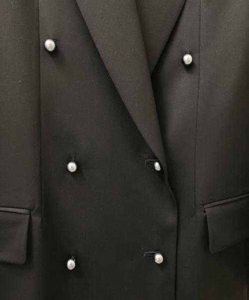 MADISON BLUE（マディソンブルー）MADISON BLUE (マディソンブルー) UNLINED BLEECKER W6B BLAZER PEARL ブラック サイズ:00（XS）の古着・服飾アイテム