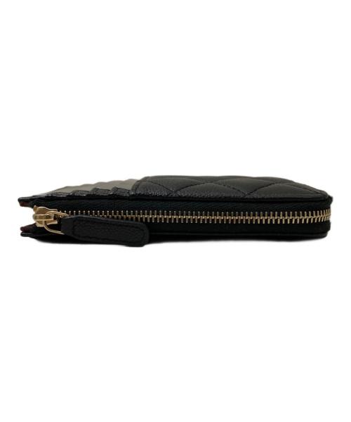 CHANEL（シャネル）CHANEL (シャネル) クラシック ジップ カードケース ブラックの古着・服飾アイテム
