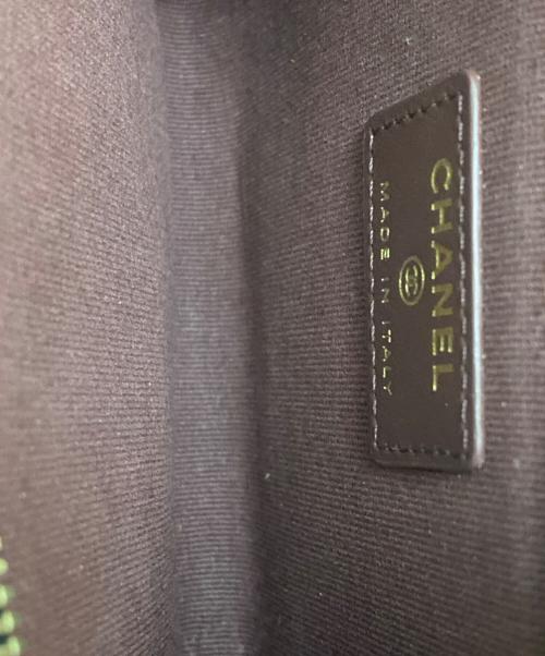 CHANEL（シャネル）CHANEL (シャネル) クラシック ジップ カードケース ブラックの古着・服飾アイテム
