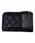 CHANEL (シャネル) クラシック ジップ カードケース ブラック：125000円