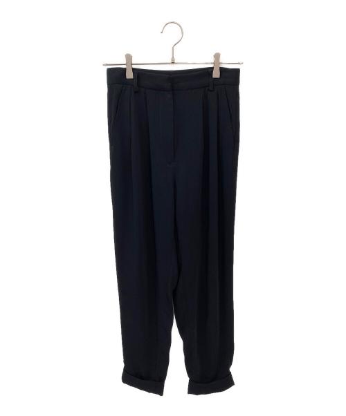 MM6 Maison Margiela（エムエムシックスメゾンマルジェラ）MM6 Maison Margiela (エムエムシックスメゾンマルジェラ) ロールアップパンツ ブラック サイズ:36の古着・服飾アイテム