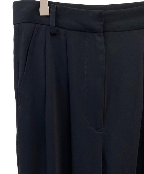 MM6 Maison Margiela（エムエムシックスメゾンマルジェラ）MM6 Maison Margiela (エムエムシックスメゾンマルジェラ) ロールアップパンツ ブラック サイズ:36の古着・服飾アイテム