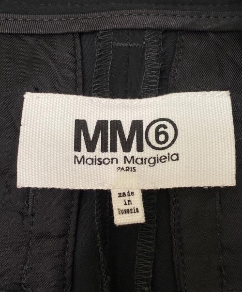 MM6 Maison Margiela（エムエムシックスメゾンマルジェラ）MM6 Maison Margiela (エムエムシックスメゾンマルジェラ) ロールアップパンツ ブラック サイズ:36の古着・服飾アイテム