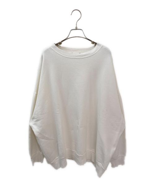 L'appartement（アパルトモン）L'appartement (アパルトモン) wear out sweat ホワイト サイズ:Freeの古着・服飾アイテム