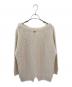MUSE de Deuxieme Classe (ミューズ ドゥーズィエム クラス) Lily Linen アゼ プルオーバー アイボリー サイズ:Free：10000円