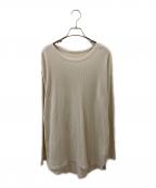 L'appartementアパルトモン）の古着「ワッフルTシャツ」｜アイボリー