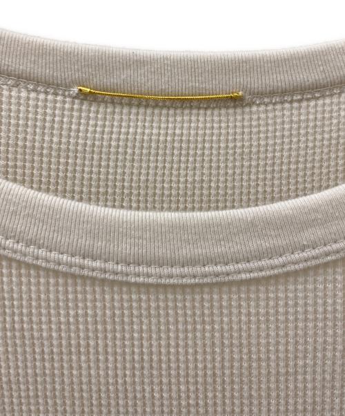 L'appartement（アパルトモン）L'appartement (アパルトモン) ワッフルTシャツ アイボリー サイズ:Freeの古着・服飾アイテム