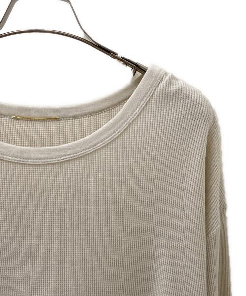 L'appartement（アパルトモン）L'appartement (アパルトモン) ワッフルTシャツ アイボリー サイズ:Freeの古着・服飾アイテム