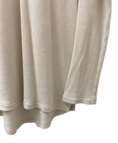 L'appartement（アパルトモン）L'appartement (アパルトモン) ワッフルTシャツ アイボリー サイズ:Freeの古着・服飾アイテム