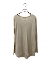 L'appartement（アパルトモン）の古着「ワッフルTシャツ」｜アイボリー
