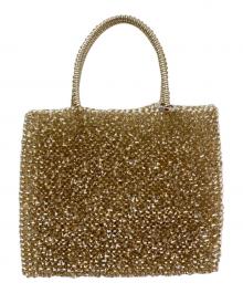 ANTEPRIMA（アンテプリマ）の古着「ワイヤーバッグ」｜ゴールド