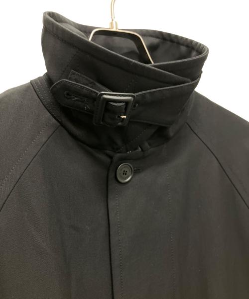 BALENCIAGA（バレンシアガ）BALENCIAGA (バレンシアガ) ステンカラーコート ブラック サイズ:44の古着・服飾アイテム