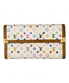 LOUIS VUITTON（ルイ ヴィトン）の古着「ポルトトレゾール インターナショナル」｜ホワイト