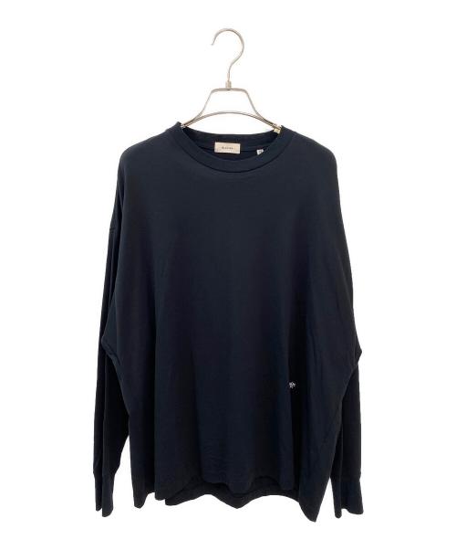 BLAMINK（ブラミンク）BLAMINK (ブラミンク) R コットンクルーネックロングスリーブ ブラック サイズ:38の古着・服飾アイテム