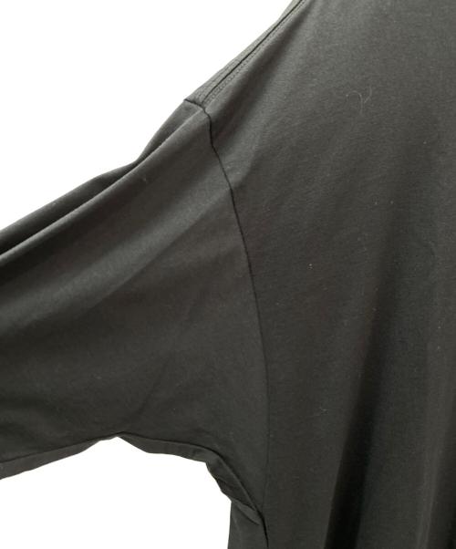 BLAMINK（ブラミンク）BLAMINK (ブラミンク) R コットンクルーネックロングスリーブ ブラック サイズ:38の古着・服飾アイテム