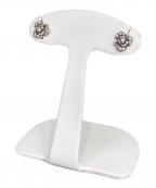 VENDOME AOYAMAヴァンドーム アオヤマ）の古着「ダイヤモンドクリスティーヌピアス」