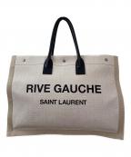Saint Laurent Parisサンローランパリ）の古着「リヴ・ゴーシュ トートバッグ」｜ベージュ