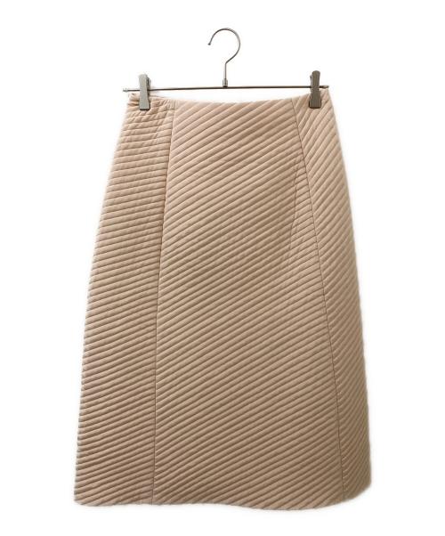 FENDI（フェンディ）FENDI (フェンディ) キルティングロングスカート ピンク サイズ:38の古着・服飾アイテム